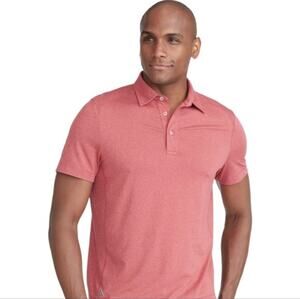 UNTUCKit Performance Men's Polo Shirt - Rust Sz. XL #1974